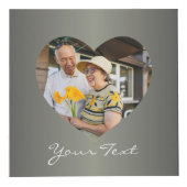 4周年記念結婚フローラ枠4枚の写真 フォトキューブ (正面)