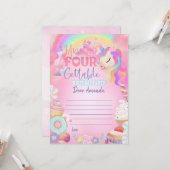 4回の甘いタイムカプセル カード (正面/裏面インサイチュ)