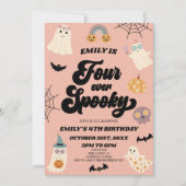 4回不気味前4回目の誕生日パーティー 招待状 (正面)