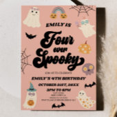 4回不気味前4回目の誕生日パーティー 招待状