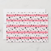 4回不気味!ハロウィーン4th誕生日の写真 招待状 (裏面)