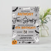 4回不気味!ハロウィーン4th誕生日 招待状 (スタンド正面)