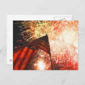 4回目の花火 ポストカード (正面/裏面)