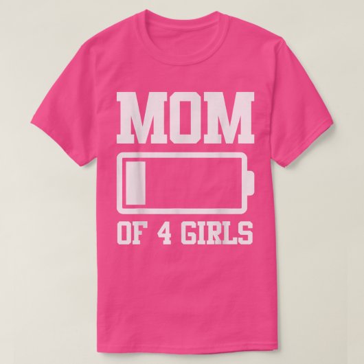 4女の子のおもしろいママ母の日Tシャツコピー Tシャツ (デザイン正面)