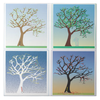 4季節のミズキ タイル