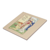 4季節のヴィンテージのプリント タイル (側面)