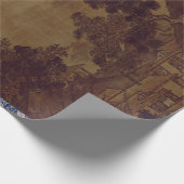 4季節のSesshu Toyoの景色-秋 ラッピングペーパー (角)