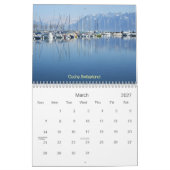 4季節 カレンダー (3月 2027)