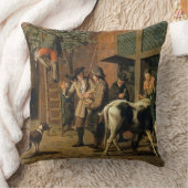 4季節、秋(キャンバスの油) (1667年を見て下さい クッション (ブランケット)