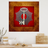 4学位秘伝マスター ポスター (キッチン)