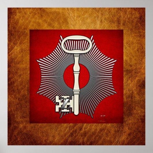 4学位秘伝マスター ポスター (正面)