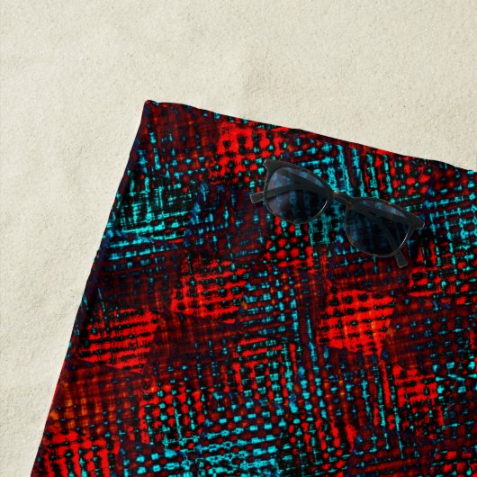 4学期リスカドス心ベルメロe azul claro. ビーチタオル (インサイチュ)