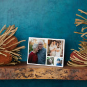 4家族の写真モダンコラージュを作成 フォトプラーク (側面)