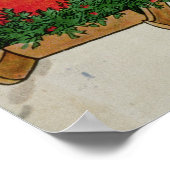 4小さな女の子オンそりで ポスター (角)