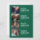 4小学校共同卒業パーティー招待状 招待状 (正面)