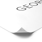 「4年の愛」フォトコラージュ 結婚記念日 ポスター (角)