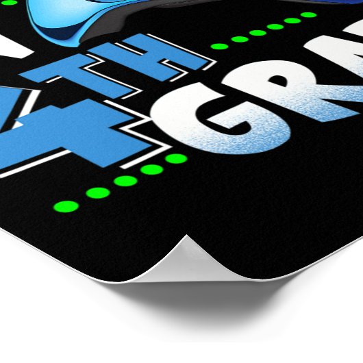 4年生おもしろいゲーム第4年生ギフト ポスター (角)