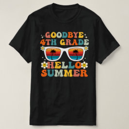 4年生さようなら 夏の始まり グルービーな小学4年生 Tシャツ