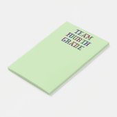 4年生のチームノベルティの学校のポスト・イット ポストイット (アングル)