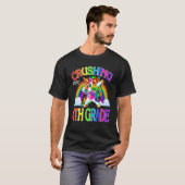 4年生のユニコーン新学期に粉砕 Tシャツ (正面フル)