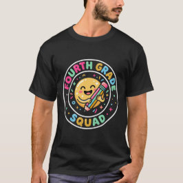 4年生の仲間たち 先生と一緒に新学期 Tシャツ