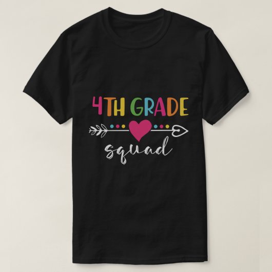4年生の仲間たち Tシャツ (デザイン正面)