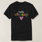 4年生の先生へ Tシャツ (デザイン正面)