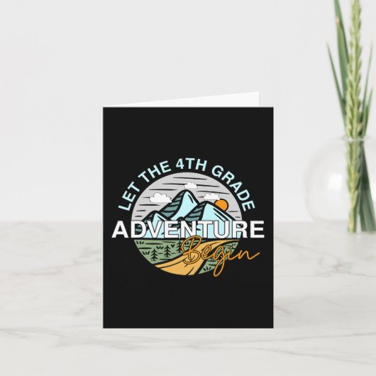 4年生の冒険をSchoに戻すおもしろいを開始 カード (正面)