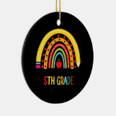 4年生の卒業式で来5年生 セラミックオーナメント (右)