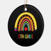 4年生の卒業式で来5年生 セラミックオーナメント (左)