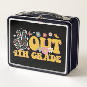 4年生のGroovy最後の学校の日 メタルランチボックス (正面)