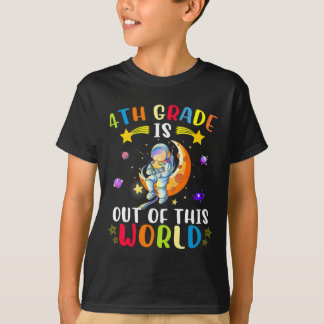 4年生はこの世のものとは思えない宇宙飛行士 クラス替え Tシャツ
