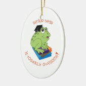 4年生は素晴らしいToadallyです! セラミックオーナメント (左)