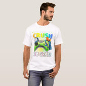 4年生をぶっ飛ばす準備はできてる Tシャツ (正面フル)