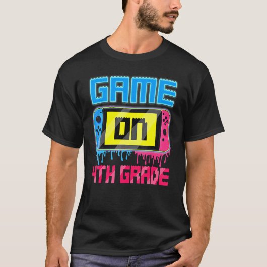4年生ゲーム新学期ゲーム_1 Tシャツ (正面)