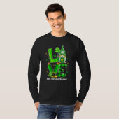 4年生スクワッドレインボー格言ハッピーSt patricksダ Tシャツ (正面フル)