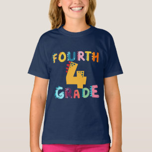 4年生ディーノスクワッドボーイズガールズ先生B2S Tシャツ