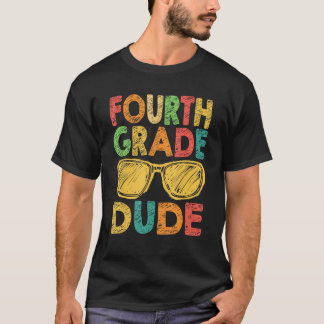 4年生デュードレトロヴィンテージ新学期4th tシャツ