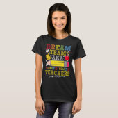 4年生ドリームチーム先生 第四学年担任 Tシャツ (正面フル)
