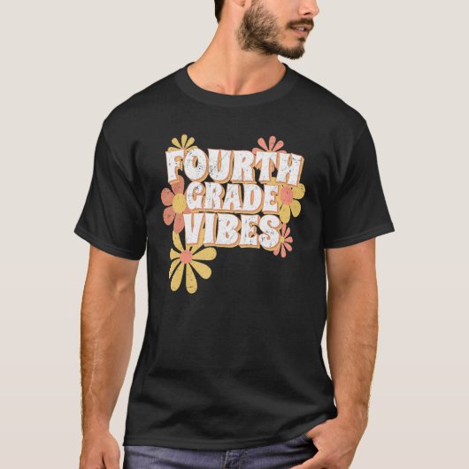 4年生ビベス新学期4年生ティーシュ Tシャツ (正面)