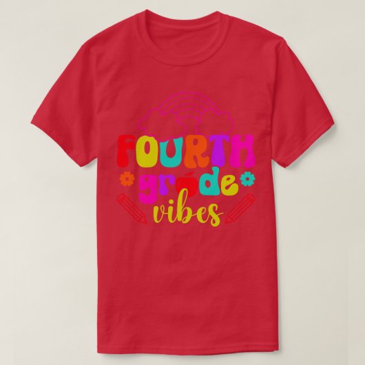 4年生ビーブ第1日学校4年生の紅茶 Tシャツ (デザイン正面)