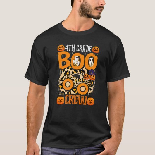 4年生ブークルー先生学生ハロウィーン費用 Tシャツ (正面)
