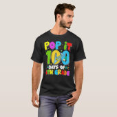 4年生ポップ・アートのの100日100日 Tシャツ (正面フル)