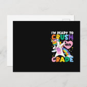 4年生ユニコーンハート1日目を潰す ポストカード (正面/裏面)