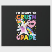 4年生ユニコーンハート1日目を潰す ラッピングペーパー (フラット)