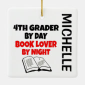 4年生ラブズ読ズカスタム セラミックオーナメント (裏面)