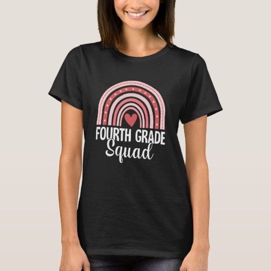 4年生レインボーハッピー1日目チーム4年生 Tシャツ (正面)