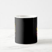 4年生レインボー先生チーム4年生チーム コーヒーマグカップ (中央)