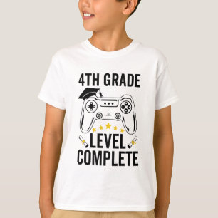 4年生レベルの完全卒業ゲーマークラス Tシャツ
