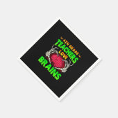 4年生先生メンズスケルトンハンドハートホール スタンダードカクテルナプキン (角)